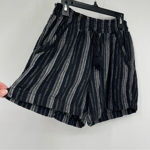 Briggs Linen Blend Beach Shorts Coastal Boho Chic Surfer Resortwear Beachcore